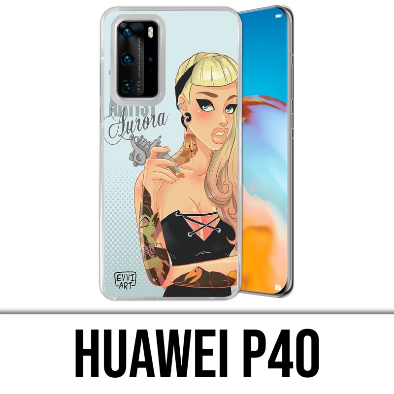 Coque Huawei P40 - Princesse Aurore Artiste