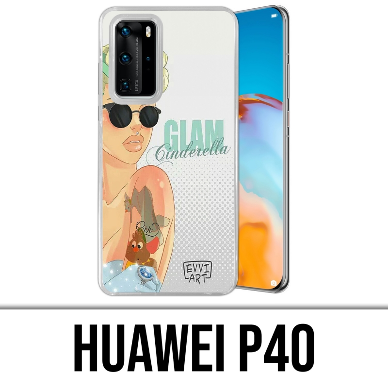 Huawei P40 Case - Prinzessin Aschenputtel Glam