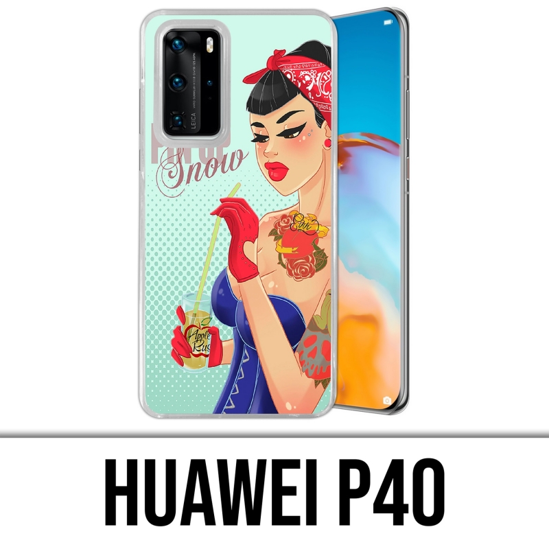 Coque Huawei P40 - Princesse Disney Blanche Neige Pinup