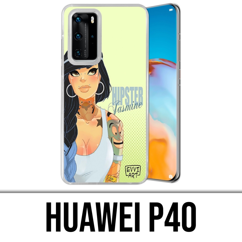 Huawei P40 Case - Disney Princess Jasmine Hipster