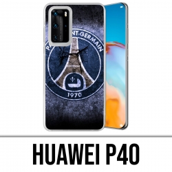 Coque Huawei P40 - Psg Logo Grunge