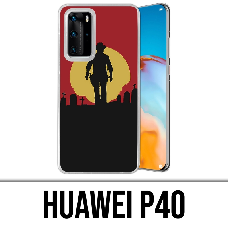 Coque Huawei P40 - Red Dead Redemption Sun