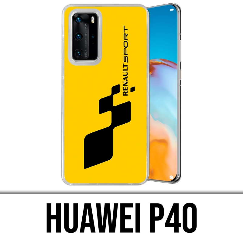 Huawei P40 Case - Renault Sport Yellow