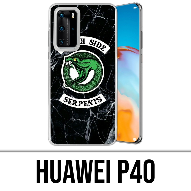 Huawei P40 Case - Riverdale South Side Serpent Marble