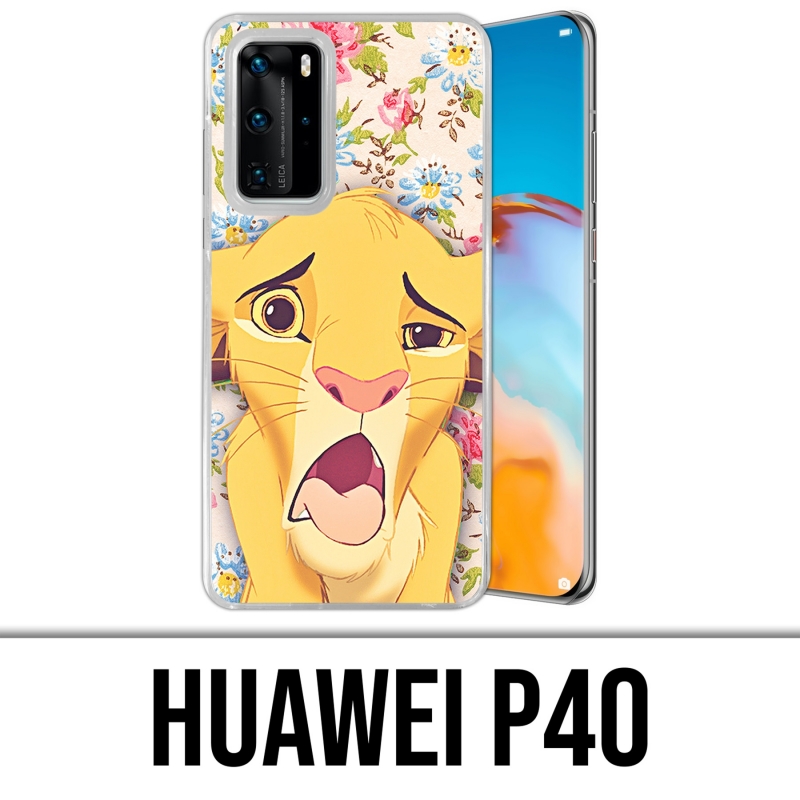 Coque Huawei P40 - Roi Lion Simba Grimace