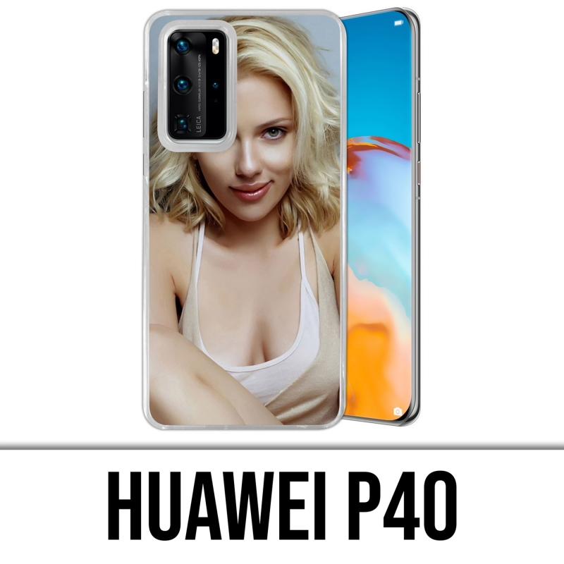Custodia per Huawei P40 - Sexy Scarlett Johansson