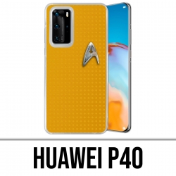 Custodia per Huawei P40 - Star Trek gialla