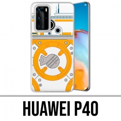 Custodia per Huawei P40 - Star Wars Bb8 Minimalist