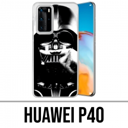 Coque Huawei P40 - Star Wars Dark Vador Moustache