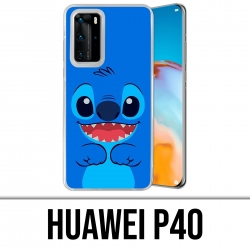 Funda Huawei P40 - Azul cosido