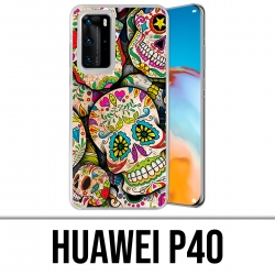 Coque Huawei P40 - Sugar Skull