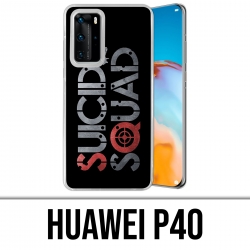 Custodia per Huawei P40 - Logo Suicide Squad