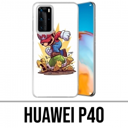 Coque Huawei P40 - Super Mario Tortue Cartoon