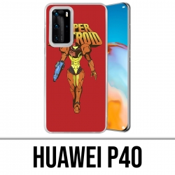 Funda para Huawei P40 - Super Metroid Vintage