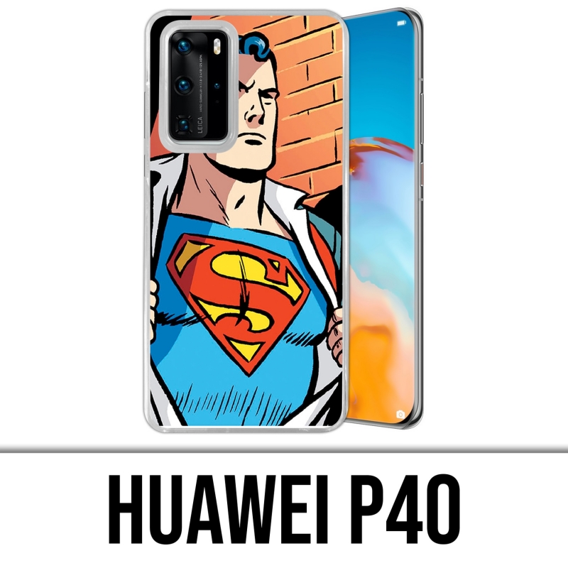Custodie e protezioni Huawei P40 - Superman Comics