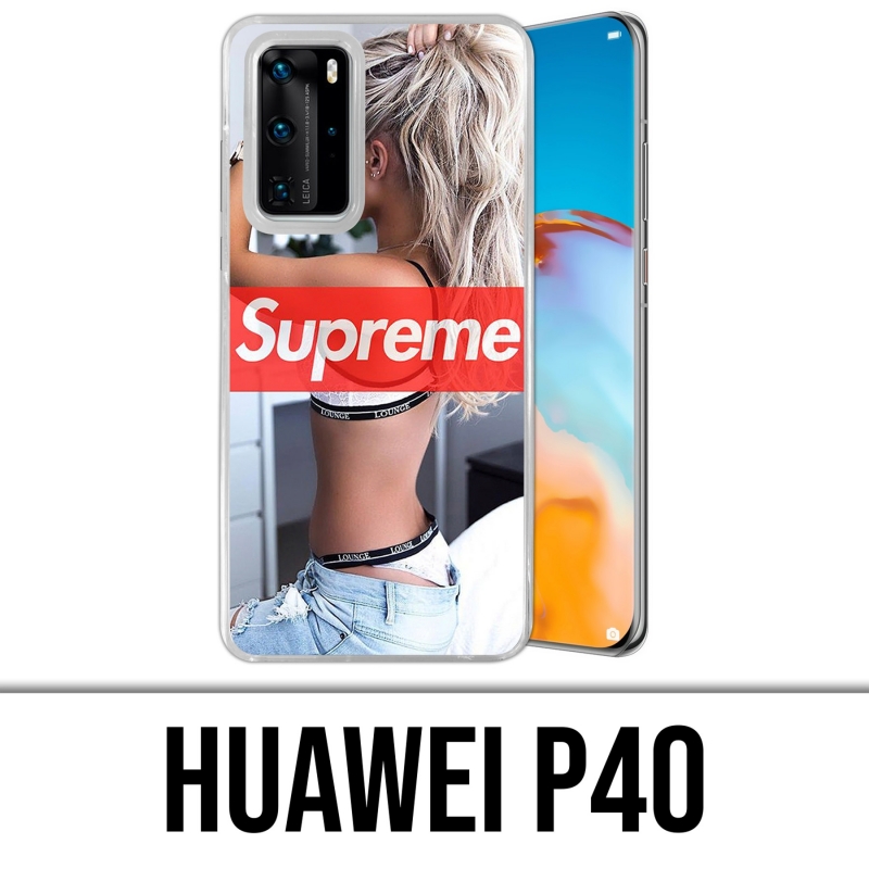Coque Huawei P40 - Supreme Girl Dos