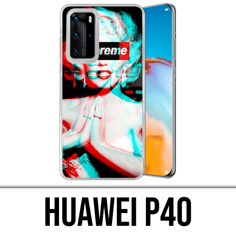 Huawei P40 Case - Supreme Marylin Monroe