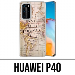 Coque Huawei P40 - Travel Bug