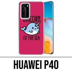Huawei P40 Case - Einhorn des Meeres