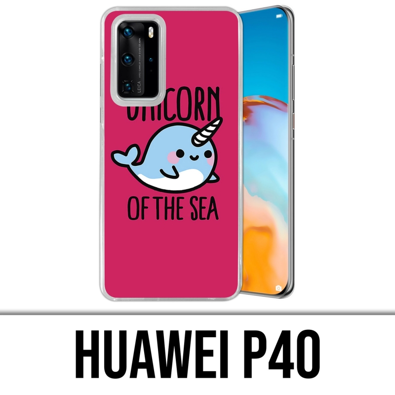 Huawei P40 Case - Einhorn des Meeres
