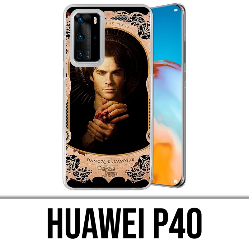Coque Huawei P40 - Vampire Diaries Damon