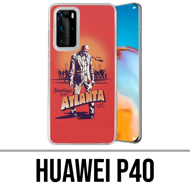 Huawei P40 Case - Walking Dead Grüße aus Atlanta