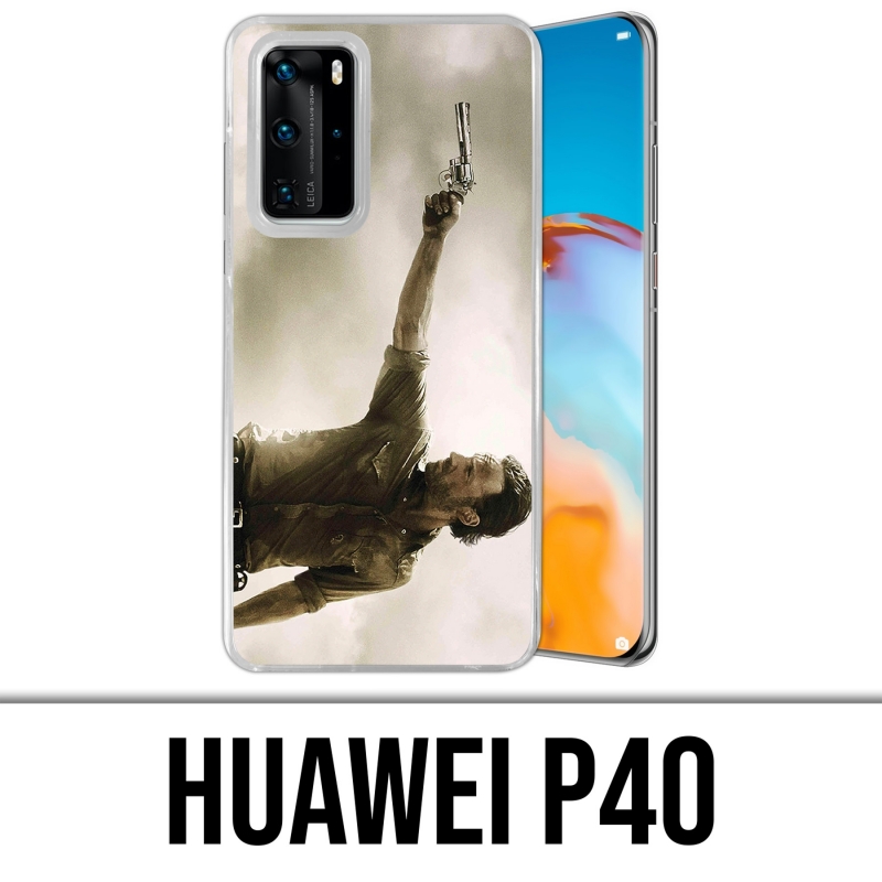 Custodia Huawei P40 - Walking Dead Gun