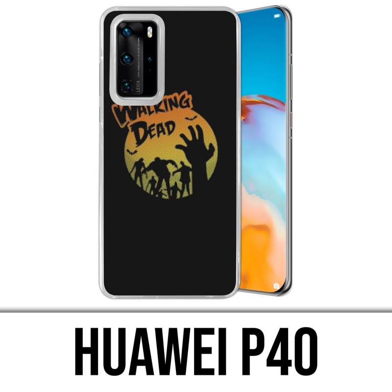 Huawei P40 Case - Walking Dead Logo Vintage