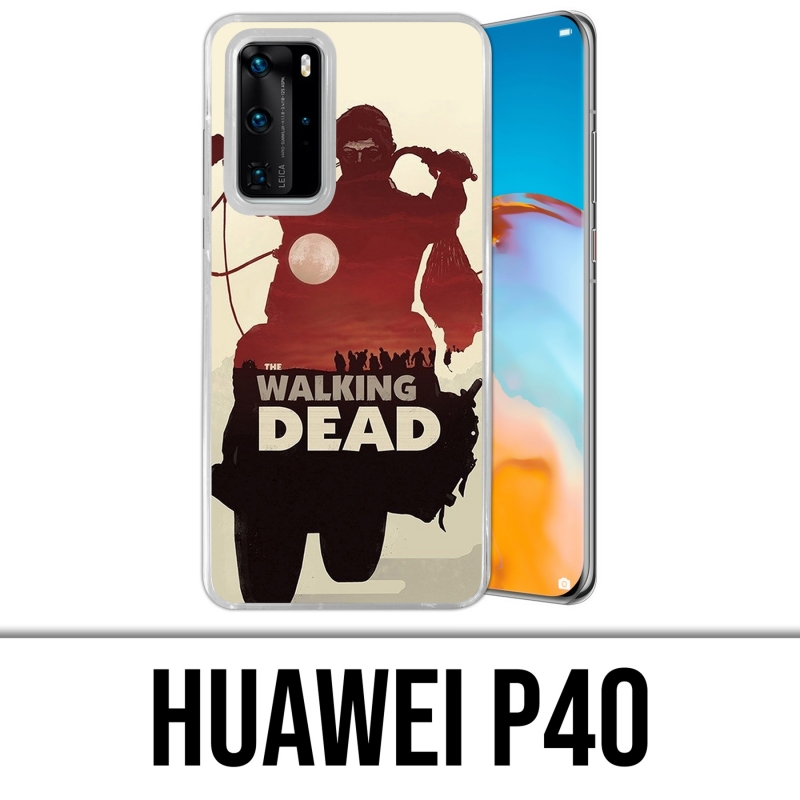 Funda Huawei P40 - Walking Dead Moto Fanart