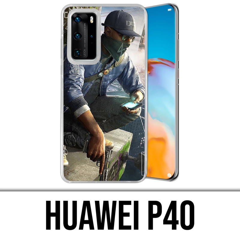 Funda Huawei P40 - Watch Dog 2