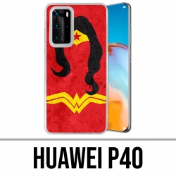 Coque Huawei P40 - Wonder Woman Art Design