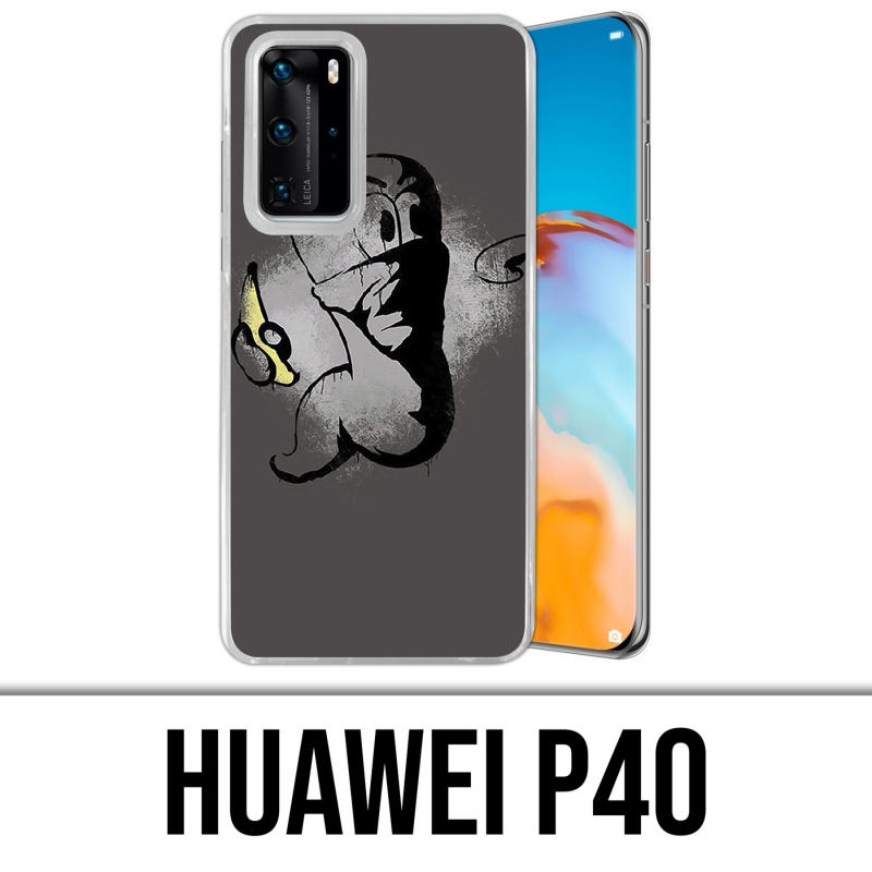 Funda Huawei P40 - Etiqueta de gusanos