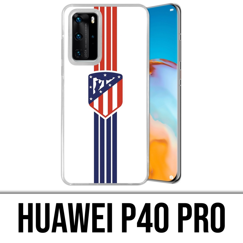 Custodia per Huawei P40 PRO - Pallone da calcio Athletico Madrid
