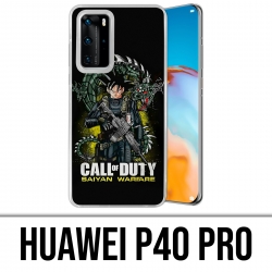 Custodia per Huawei P40 PRO - Call Of Duty X Dragon Ball Saiyan Warfare