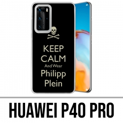Coque Huawei P40 PRO - Keep Calm Philipp Plein