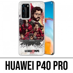 Huawei P40 PRO Case - La Casa De Papel - Comics malen