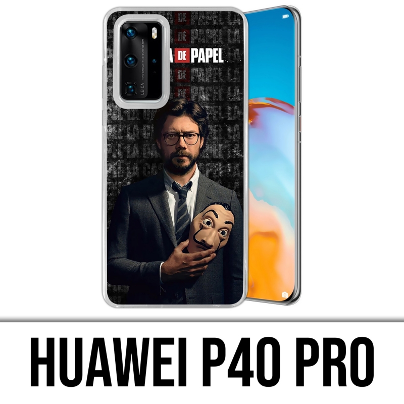 Huawei P40 PRO Case - La Casa De Papel - Professor Mask