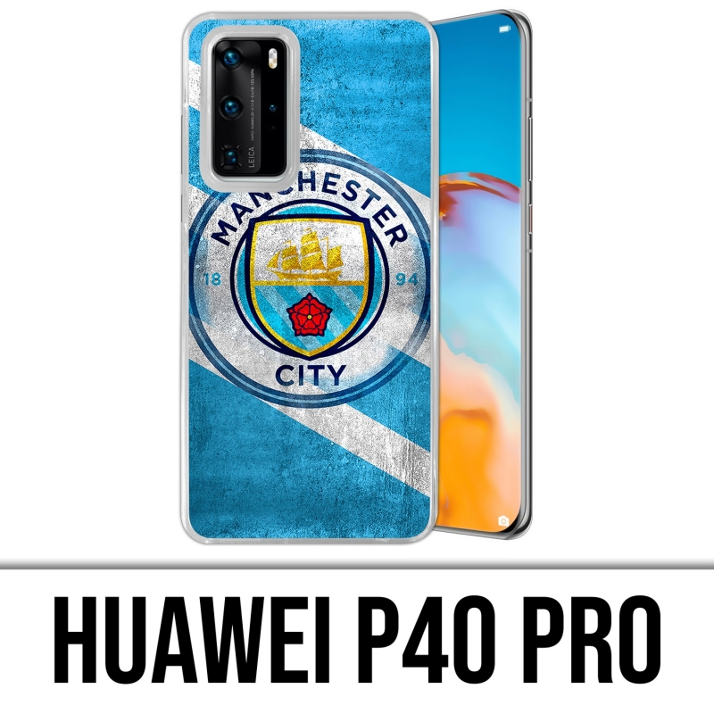 Custodia per Huawei P40 PRO - Manchester Football Grunge