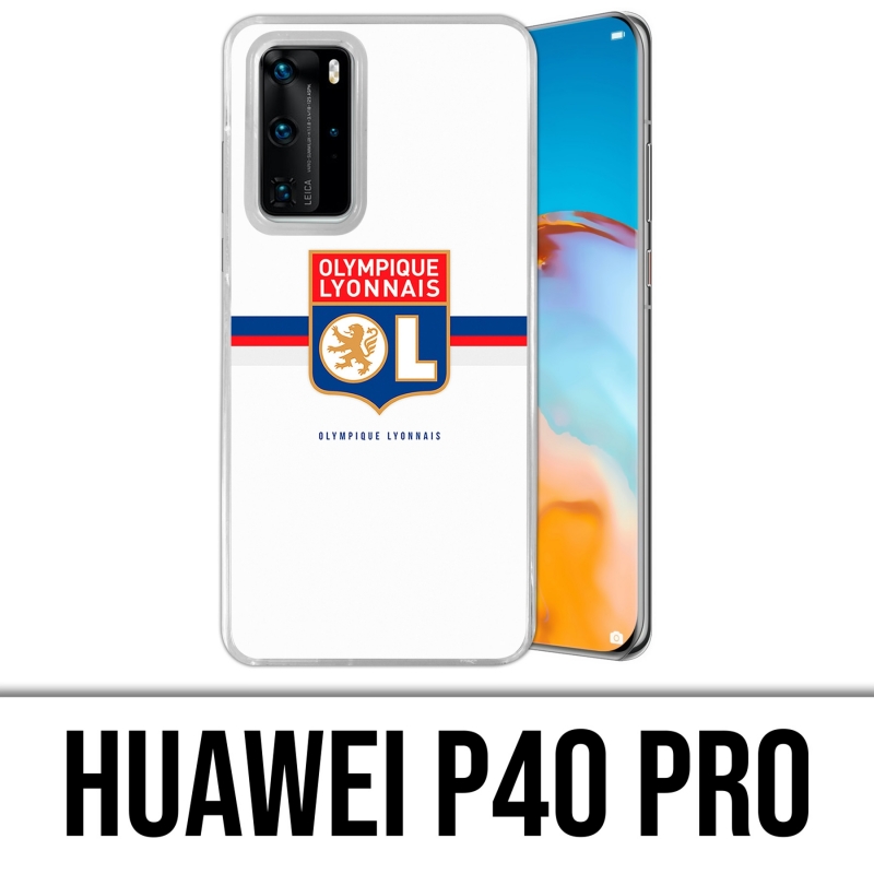 Custodia Huawei P40 PRO - Fascia con logo OL Olympique Lyonnais