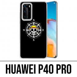 Funda Huawei P40 PRO - Brújula con logotipo de una pieza