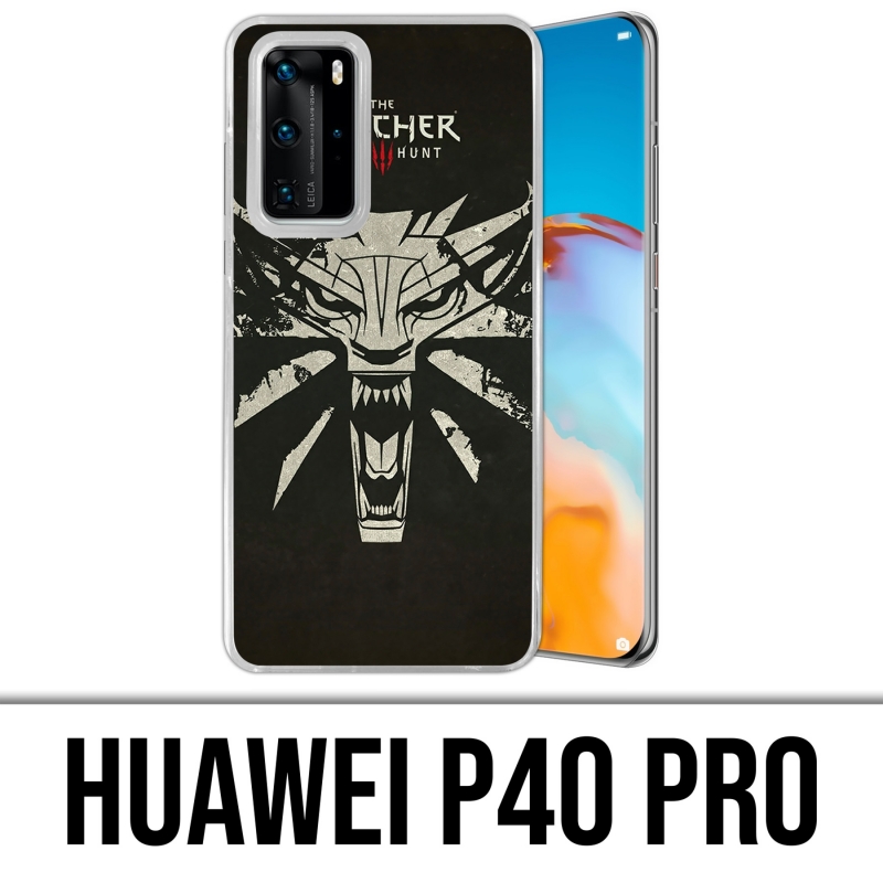 Funda Huawei P40 PRO - Logotipo de Witcher