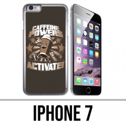 Coque iPhone 7 - Cafeine Power