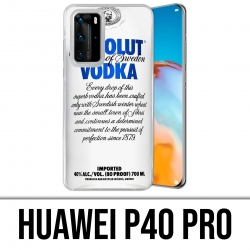 Coque Huawei P40 PRO - Absolut Vodka