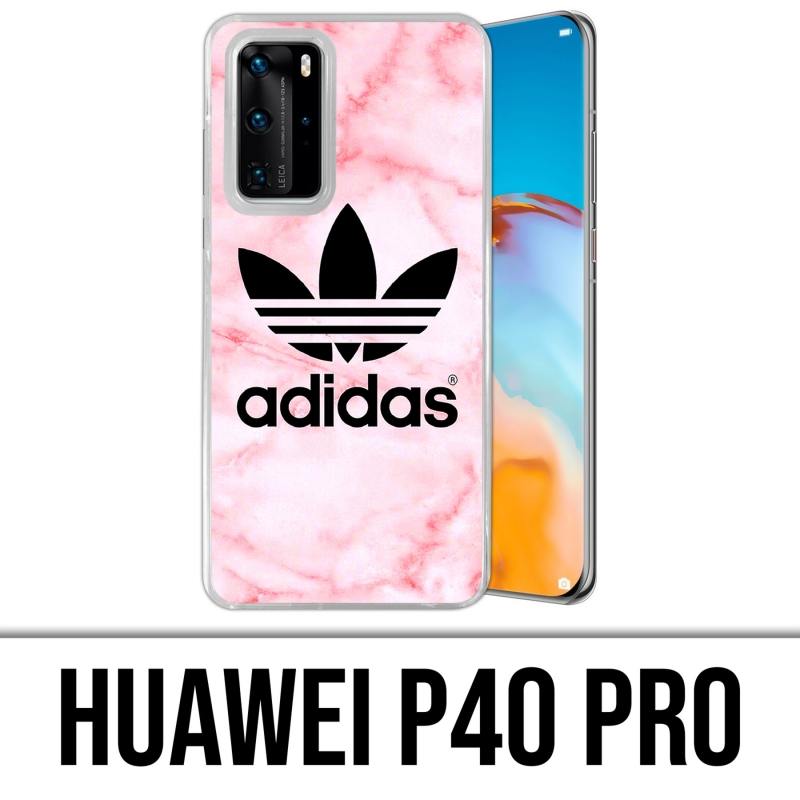 Custodia per Huawei P40 PRO - Adidas marmo rosa