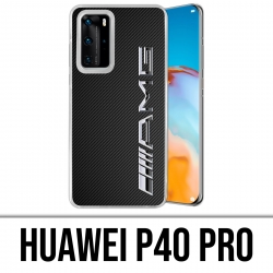 Carcasa Huawei P40 PRO - Logotipo de carbono Amg