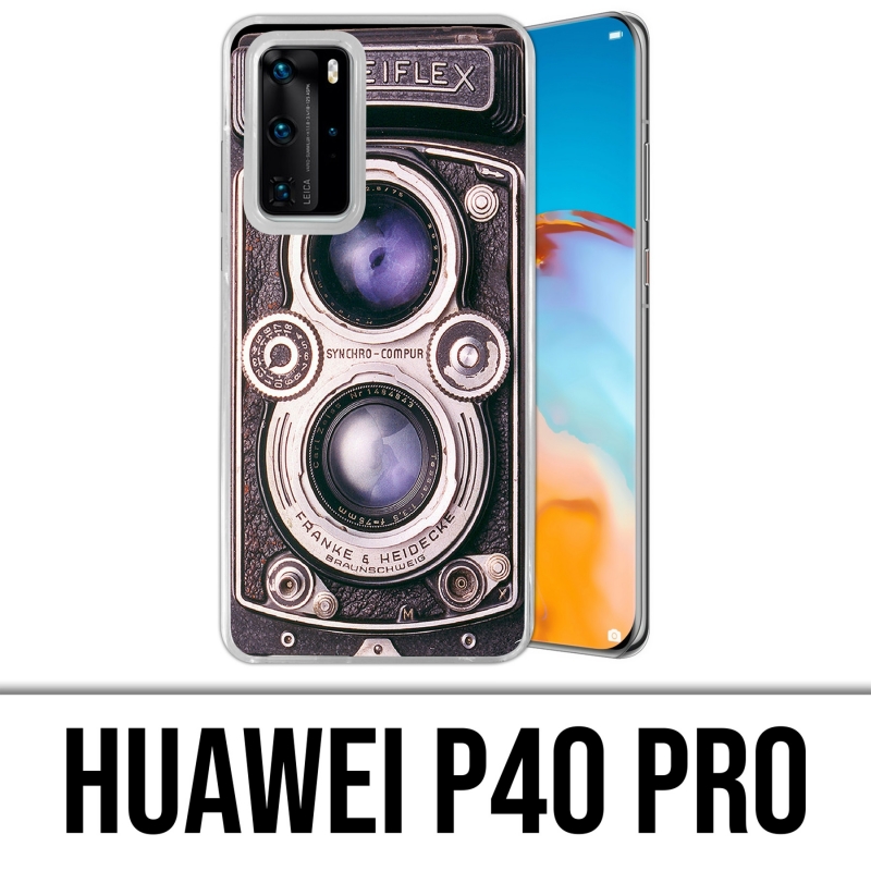 Custodia per Huawei P40 PRO - Fotocamera vintage
