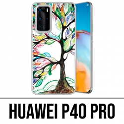 Carcasa para Huawei P40 PRO - Árbol multicolor