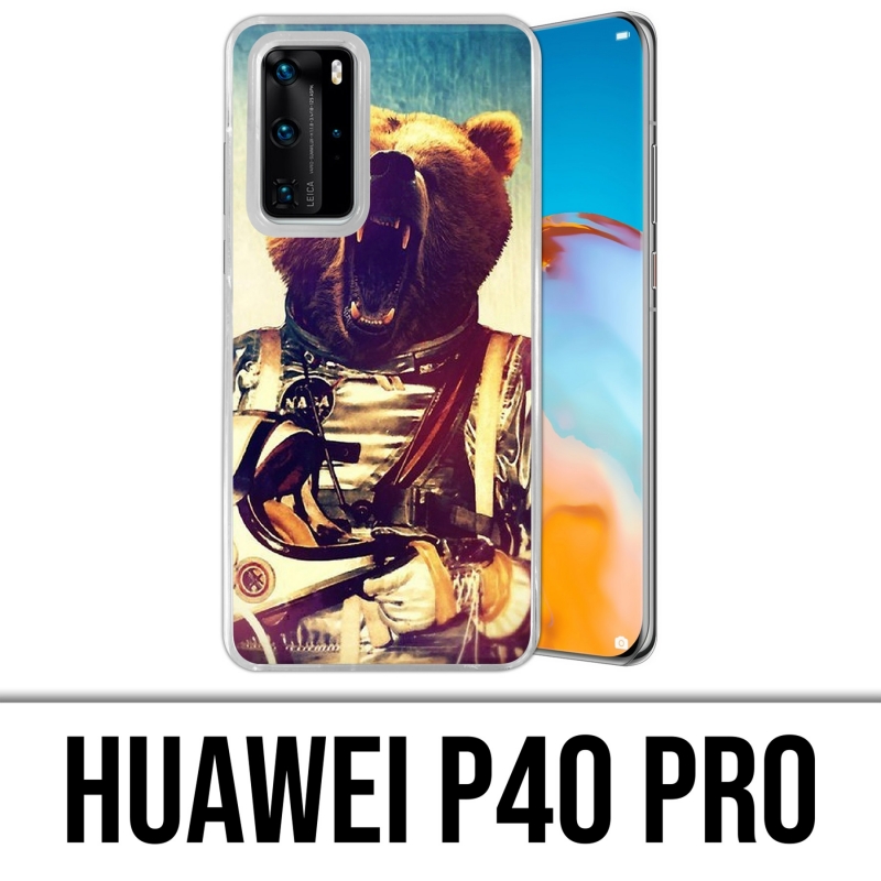 Custodia per Huawei P40 PRO - Orso astronauta
