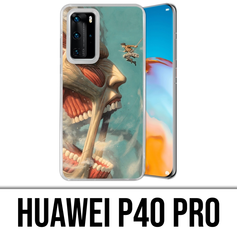 Huawei P40 PRO Case - Attack-On-Titan-Art