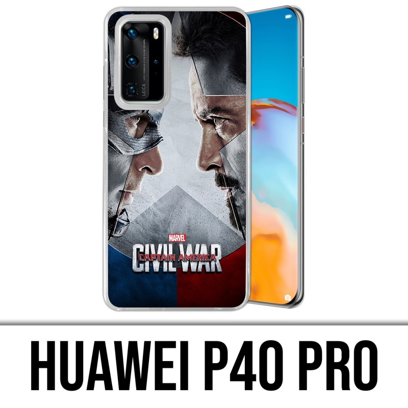 Custodia per Huawei P40 PRO - Avengers Civil War